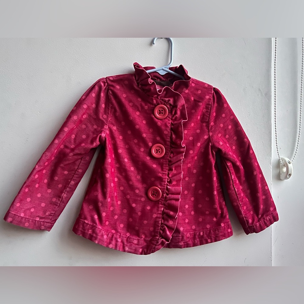 Genuine Kids Osh Kosh girls corduroy jacket size 3T
